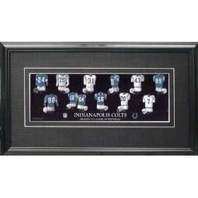  REGULAR PRICE $59.99   Framed Indianapolis Colts 5 x 15 