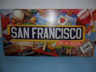 SAN FRANCISCO IN A BOX BOARD GAME LIKE MONOPOLY  