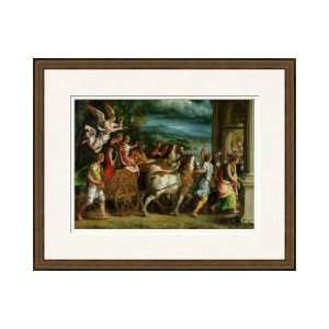  The Triumph Of Titus And Vespasian C1537 Framed Giclee 