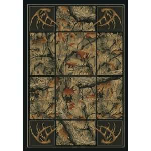  Hautman Brothers Antlers Camo Area Rugs by United Weavers 