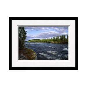  Fond Du Lac River Saskatchewan Canada Framed Giclee Print 