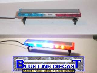 18 Flashing LED Police Low Profile Lightbar GEN I #03  