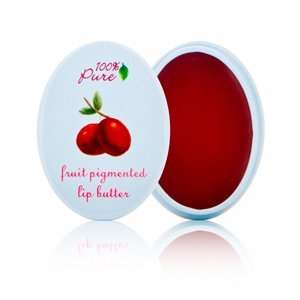  100 Percent Pure Fruit Pigmented Lip Butter   Cranberry 