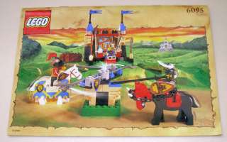 Lego Royal Joust 6095 Compl. w Box & Minifigs (2000)  