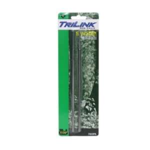  TriLink 7/32 Inch Chain Saw Blade Sharpening File   2 Pack 