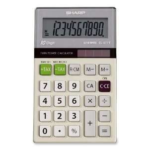  Sharp Electronics, SHAR EL377TB Basic Handheld Calculator (Catalog 