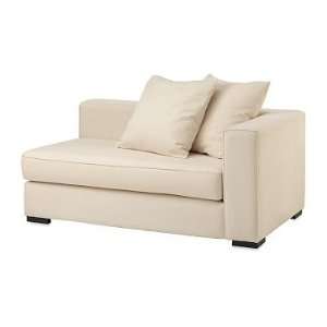  west elm Walton Right Arm Facing Love Seat, Natural