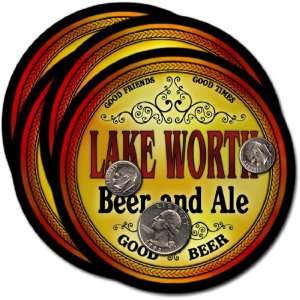  Lake Worth, FL Beer & Ale Coasters   4pk 
