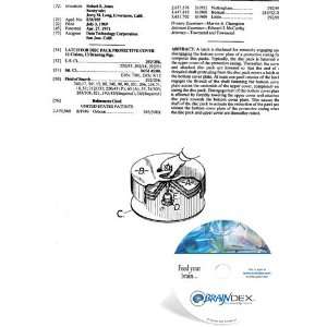   Patent CD for LATCH FOR DISC PACK PROTECTIVE COVER 