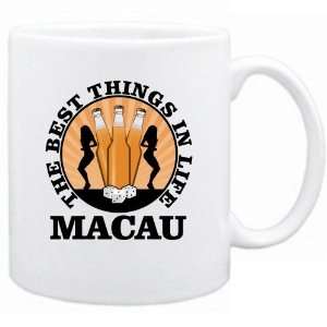    New  Macau , The Best Things In Life  Mug Country