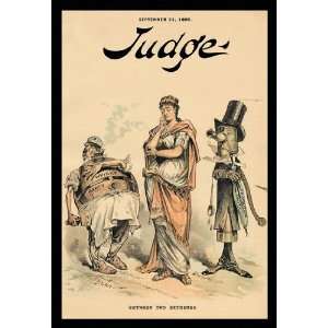  Judge Magazine Between Two Extremes 12x18 Giclee on 