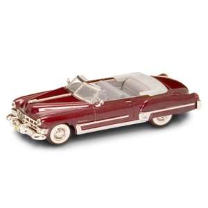  1949 Cadillac Coupe De Ville Burgundy 143 Toys & Games