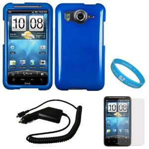 Protective Rubberized Crystal Hard Case for AT&T Wireless HTC Inspire 