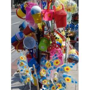 Childrens Beach Toys, the Promenade, Southport, Merseyside, England 