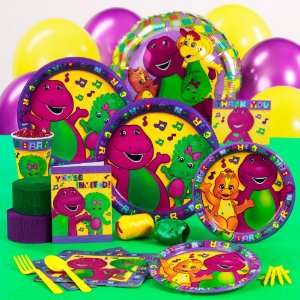  Lets Party By AMSCAN Barney Standard Party Pack 