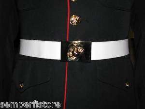 USMC Dress Blues Belt Only, Marine Official Issued NIP  