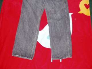 SEAN JOHN mens 38x32 faded black BAGGY jeans  