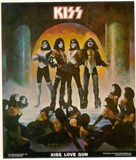KISS LOVE GUN 1977 Poster Put On Sealed in Package  