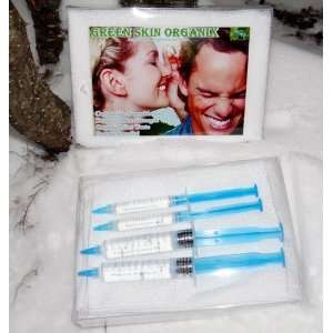  Pro Teeth Whitening Mint Gel Kit by Green Skin Organix 