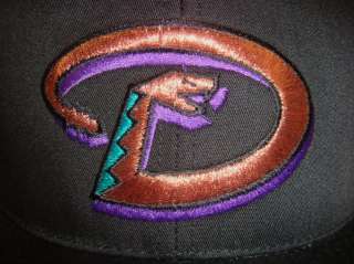 Throwback MLB Arizona Diamondbacks 3D Embroidered Snapback Cap 