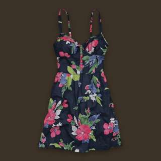 NWT Hollister By Abercrombie Scripps Pier Floral Dress  