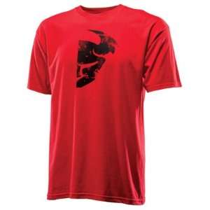  Thor Motocross Don T Shirt   Large/Red Automotive