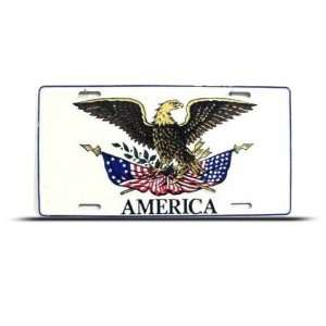  America American Eagle Seal License Plate Wall Sign 