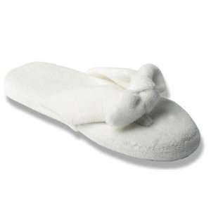  Patricia Green 72222   White Crissy Slippers Baby