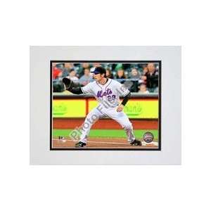 Ike Davis 2010 Action Catch Double Matted 8 x 10 
