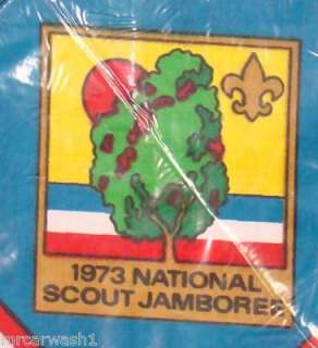 BOY SCOUTS AMERICA NECKERCHIEF 1973 NATIONAL JAMBOREE  