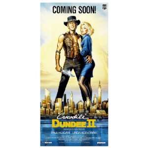  Crocodile Dundee 2 Movie Poster (14 x 36 Inches   36cm x 