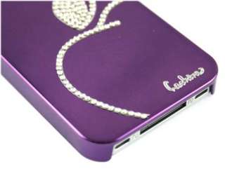   Purple Leshine Bling Cover / Case for iPhone 4 / 4G / 4S  