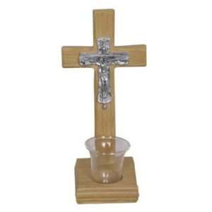  Crucifix   Standing Cross   10 Height   With Font