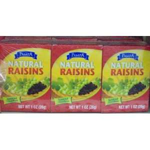 Pampa Seedless Raisins 6pk Grocery & Gourmet Food