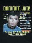   Trek Jim Im A Doctor T Shirt (Size Medium, Color Black) New