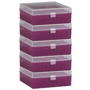 Scienceware 188510015 Purple Polypropylene Cryogenic Freezer Storage 