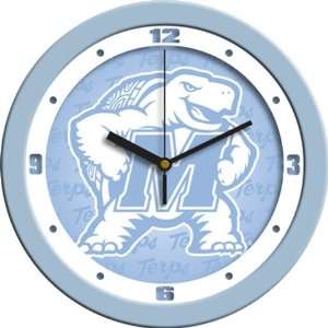  University of Maryland Terps Glass Wall Clock Sports 