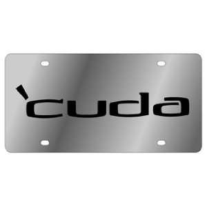  Cuda   License Plate   Stainless Style Automotive