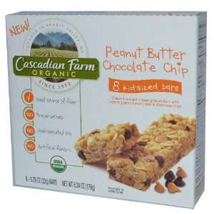 Cascadian Farm   Chewy Granola Bars   Peanut Butter Chocolate   8 bars 