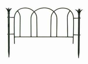 New Lawn & Garden Wrought Iron Scallops Section Fencing  