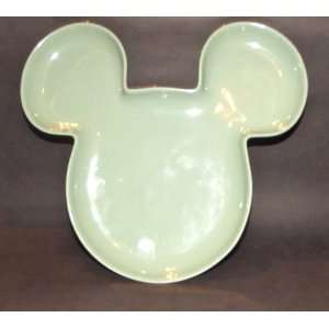   Mouse Ceramic Green Serving Dish For Kids (Set of 2) Toys & Games