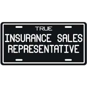  New  True Insurance Sales Representative  License Plate 
