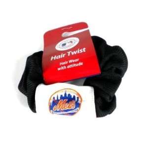  New York Mets Hair Scrunchie   Hair Twist   Ponytail 