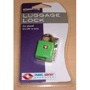  Luggage Lock Neon Green