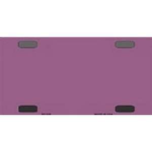    029 Purple Solid Blanks FLAT   Bicycle License Plate for Customizing