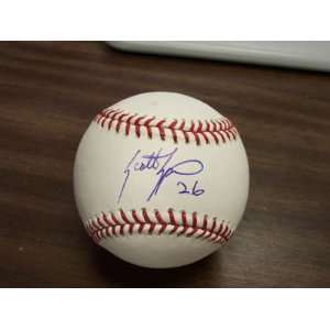  Scott Spiezio Autographed Baseball