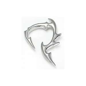  CutThroat Steel Casted Body Jewelry Cool Ear Pieces 6g 