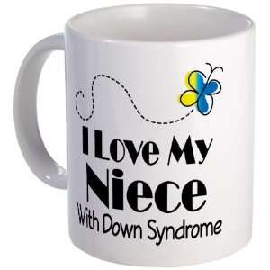 Down Syndrome Niece Family Mug by  Kitchen 