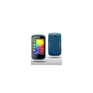   Pico A310e HTC Explorer TPU Gel Case (Blue) Cell Phones & Accessories