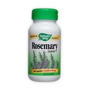 Rosemary Leaves 100 Capsules   Natures Way Health 